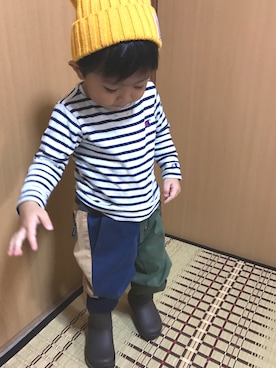ayamituさん（キッズ・90cm）の秋コーディネート