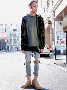 賀八一さんのコーディネート