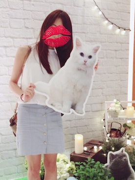 「LOVFEE（ラッフィ）のアイテム（スカート）」を使った、Heidi✨さん（レディース・153cm）の秋コーディネート