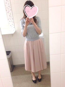 「Supreme.La.La.（シュープリームララ）のアイテム（パンツ）」を使った、yuzukaさん（レディース・166cm）の秋コーディネート