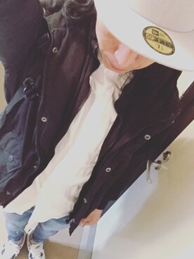 「エアーマックス 90」｜HIDETOさん（メンズ・173cm）の春コーディネート