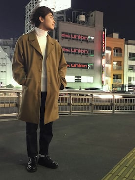 「アダムエロペ」｜「アイテム（ジャケット/アウター）」を使った、yukeeさん（メンズ・176cm）の秋コーディネート