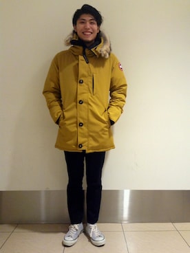 「アダムエロペ」｜「アイテム（ジャケット/アウター）」を使った、yukeeさん（メンズ・176cm）の秋コーディネート