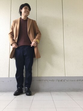 「アダムエロぺ ルミネ店」｜yukeeさん（メンズ・176cm）の秋コーディネート
