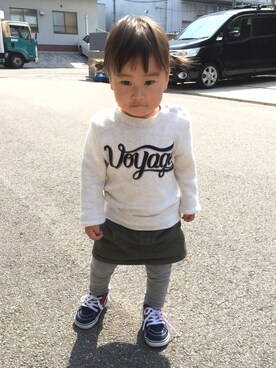 ki☺︎hoさん（キッズ・80cm）の春コーディネート