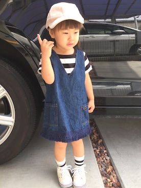 ki☺︎hoさん（キッズ・90cm）の秋コーディネート