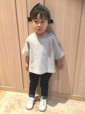 ki☺︎hoさん（キッズ・90cm）の秋コーディネート