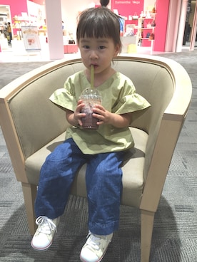 ki☺︎hoさん（キッズ・90cm）の秋コーディネート