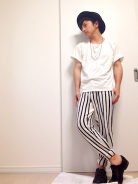MAKKYさん(メンズ・154cm)の夏コーディネート