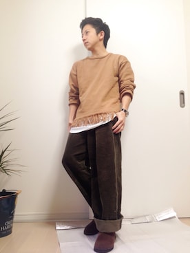 ＭＡＫＫＹさん（メンズ・154cm）の冬コーディネート
