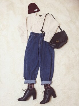 ねてるくんさん（レディース・148cm）の冬コーディネート