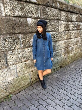 risaさん（レディース・155cm）の春コーディネート