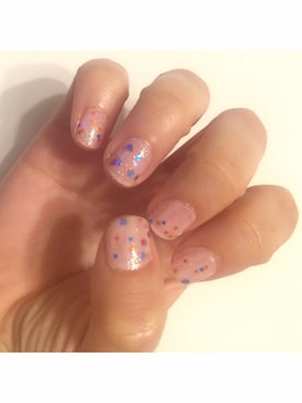 「セルフネイルのアイテム（ハンドケア/ハンドクリーム、ピンク系）」を使った、marukoさん（レディース・161cm）の夏コーディネート