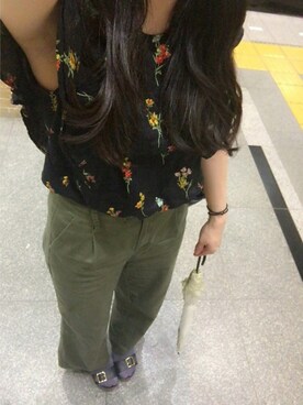 m.さん(レディース・157cm)の夏コーディネート