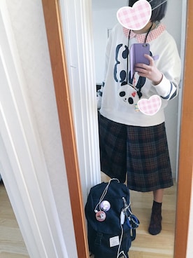 りさん(レディース・160cm)の冬コーディネート