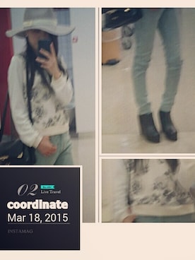 「murua」｜HONAMIさん（レディース・157cm）の春コーディネート