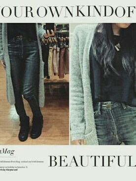 「murua」｜HONAMIさん（レディース・157cm）の春コーディネート