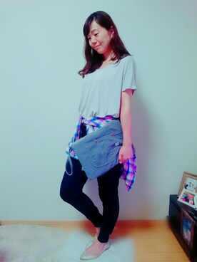 かずぅさん（レディース・160cm）の秋コーディネート