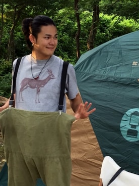 「US（アス）のアイテム」を使った、sa絲uさん（メンズ・180cm）の夏コーディネート