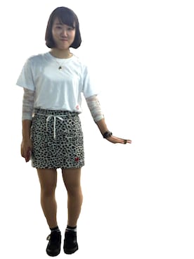 「I&ME（アイアンドミー）のアイテム（アクセサリー）」を使った、なるさん（レディース・157cm）の夏コーディネート