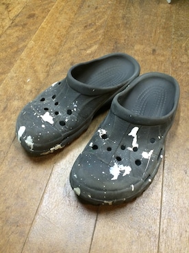 「crocs（クロックス）のアイテム」を使った、Tomさん（メンズ・184cm）の夏コーディネート