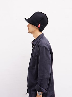 「帽子屋」｜Tomさん（メンズ・184cm）の秋コーディネート