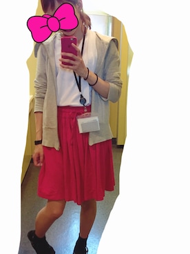 「キュロット」｜「アイテム（アナログ腕時計）」を使った、tamaaaaaaさん（レディース・156cm）の夏コーディネート