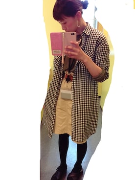 「ACHIEVERS（アチーバー）のアイテム」を使った、tamaaaaaaさん（レディース・156cm）の秋コーディネート