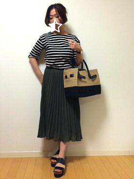 asacchiさん（レディース・159cm）の夏コーディネート