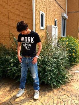 よーすけ☻さん（メンズ・173cm）の夏コーディネート