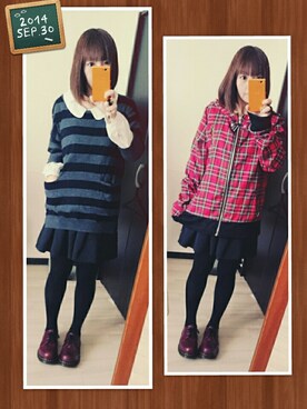 みはるさん(レディース・152cm)の秋コーディネート