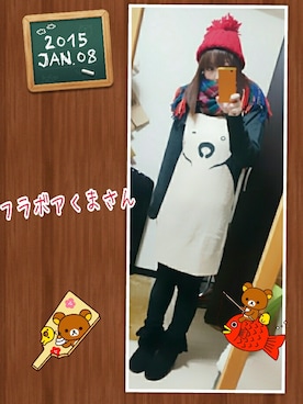 みはるさん（レディース・152cm）の冬コーディネート