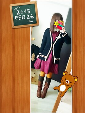 みはるさん（レディース・152cm）の冬コーディネート