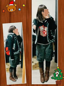 みはるさん(レディース・152cm)の冬コーディネート