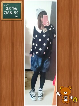 みはるさん（レディース・152cm）の冬コーディネート