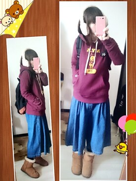 みはるさん（レディース・152cm）の冬コーディネート