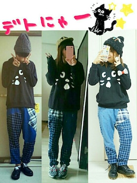 パーカーを使った 三つ子コーデ のレディース人気ファッションコーディネート Wear