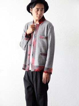 「A（エィス）のアイテム（ジャケット/アウター）」を使った、shino1211さん（メンズ・180cm）の秋コーディネート
