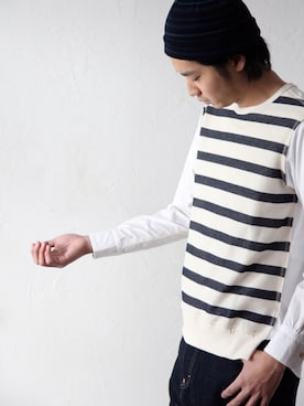 「スウェット×シャツ」｜shino1211さん（メンズ・180cm・20代）の冬コーディネート