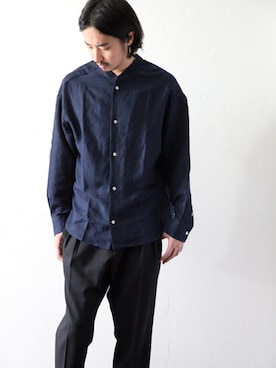 「A（エィス）のアイテム（パンツ）」を使った、shino1211さん（メンズ・180cm）の春コーディネート
