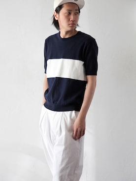 「ALOYE（アロイ）のアイテム」を使った、shino1211さん（メンズ・180cm）の春コーディネート