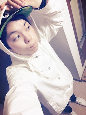 「フード」｜Ôchaさん（メンズ・170cm）の夏コーディネート