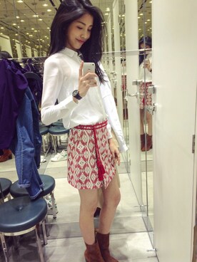 「iohll（iohll）のアイテム」を使った、Karenさん（レディース・176cm）の春コーディネート