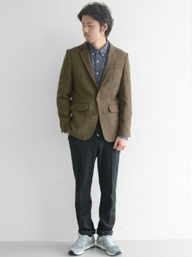 UR MENS STAFFさん（メンズ・180cm）の秋コーディネート