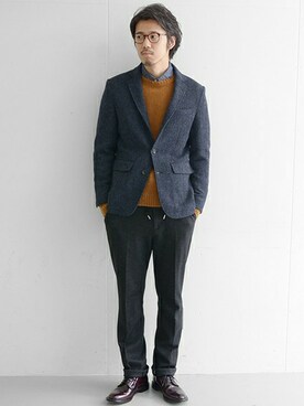 UR MENS STAFFさん（メンズ・180cm）の秋コーディネート