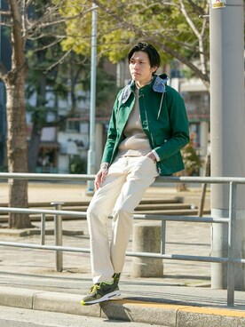 UR MENS STAFFさん（メンズ・184cm）の冬コーディネート