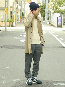UR MENS STAFFさん（メンズ・184cm）の冬コーディネート