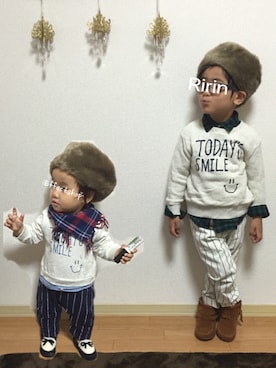 Ririn⚪︎さん(キッズ・100cm)の秋コーディネート