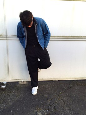 たくのみさん（メンズ・174cm）の春コーディネート