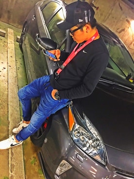 「NIKE（ナイキ）のNIKE/ナイキ グランドテラス 654495（スニーカー）」を使った、ryoheiさん（メンズ・175cm）の秋コーディネート